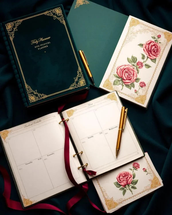 Velvet Rose Planner Kit